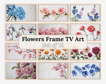Blumenrahmen TV Art | Hortensienrahmen TV Art | Rosen Rahmen TV Art | Nelkenrahmen Tv Art | Pfingstrosen Rahmen Tv Kunst | Orchideen Rahmen Tv Art