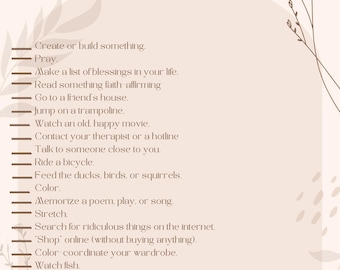 Finding and Rating Coping Skills