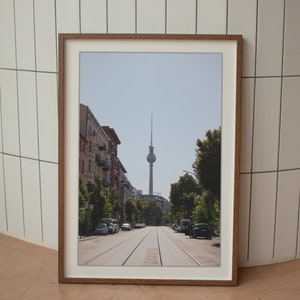 Berlin Photo Print Digital Download - Berliner Fernsehturm TV Tower