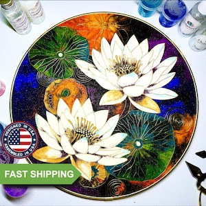 Cloisonné DIY Craft Gift Kit for Adults - Modern Lotus