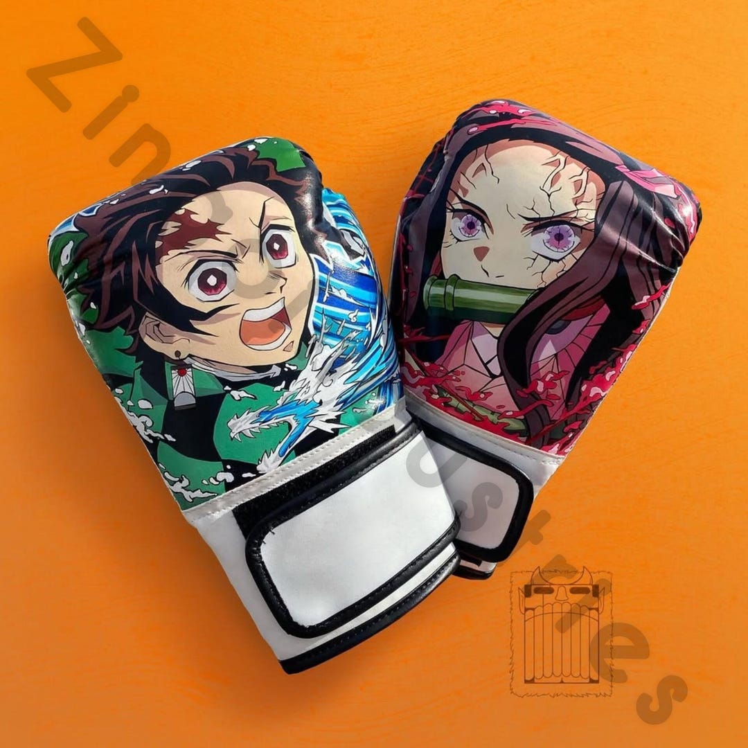 Boxing Slayer Demon Slayer Fan Boxing Gloves,limited Anime Sports Gear Gift, MMA ...