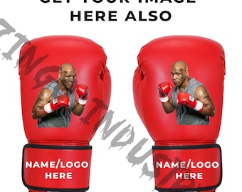 Custom Boxing Gloves, Personalized Printed and Logo Custom Boxing Gloves, Custom Boxing Gloves