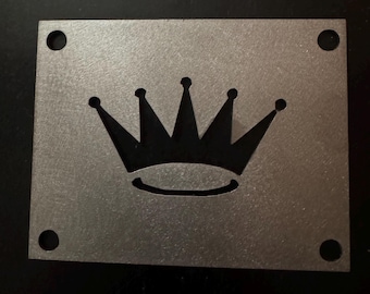 crown Front right warning label delete