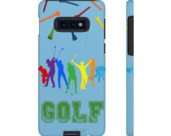 Golf Inspired Tough Cases, iPhone Cases, Samsung Cases, Google Pixel Cases, Golf Lover Gift