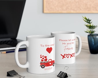 Valentines Day Mr and Mr Forever Coffee Cups, Gay Wedding Gift, LGBT Coffee Mugs, Same-Sex Marriage Mug, Love is Love Cups, LGBTQ+ Drinkware