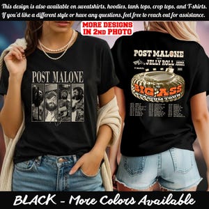 Post Malone Losers Shirt, Post Malone Tour, Big Ass Stadium Tour, Posty 2025 Tour,Post Malone and Jelly Roll Tour Shirt, Posty Tour Merch