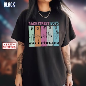 Comfort Colors Backstreet Boys Millennium Shirt, Concert Backstreet Boys Millennium Tour, Backstreet Boys Print, Backstreet Fan Merch Gift