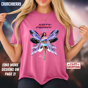 Comfort Colors 2025 Katy Perry The Lifetime Tour Shirt, Katy Perry Tee, Katy Perry Fan Gift, Katy Perry Merch, Katy Perry Graphic Shirt