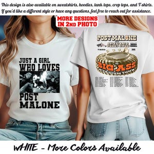 Post Malone Losers Shirt, Post Malone Tour, Big Ass Stadium Tour, Posty 2025 Tour,Post Malone and Jelly Roll Tour Shirt, Posty Tour Merch