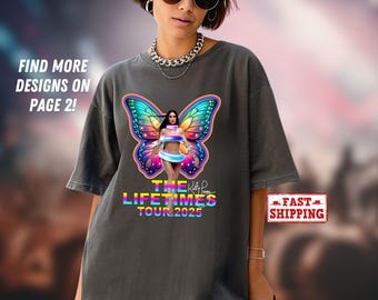 Comfort Colors 2026 Katy Perry The Lifetime Tour Shirt, Katy Perry Tee, Katy Perry Fan Gift, Katy Perry Merch, Katy Perry Graphic Shirt