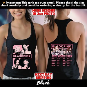 BlackPink Tank Top, Born Pink Tank Top, Kpop Fan Tank Top, Kpop Merch Tank Top, Blackpink World Tour Tank Top, Black Pink Tee Tank Top