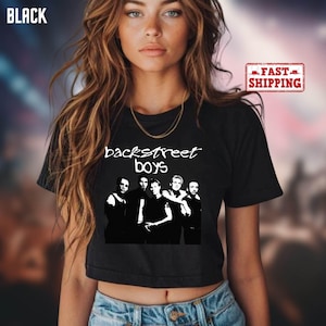 Backstreet Boys Millennium Crop Top, Concert Backstreet Boys Millennium Tour, Backstreet Boys Print, Backstreet Fan Merch Gift Crop Top