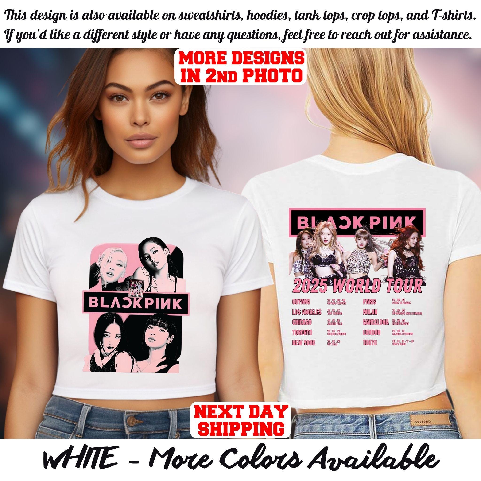 BLACKPINK JISOOジス AMORTAGE CROP TSHIRT JISOO - Crop T-Shirt [AMORTAGE Official MD] - K PLACE