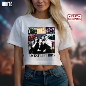 Backstreet Boys Millennium Crop Top, Concert Backstreet Boys Millennium Tour, Backstreet Boys Print, Backstreet Fan Merch Gift Crop Top