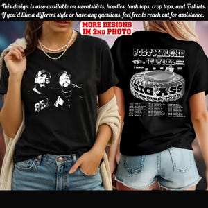 Post Malone Losers Shirt, Post Malone Tour, Big Ass Stadium Tour, Posty 2025 Tour,Post Malone and Jelly Roll Tour Shirt, Posty Tour Merch
