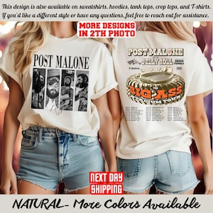 Post Malone Losers Shirt, Post Malone Tour, Big Ass Stadium Tour, Posty 2025 Tour,Post Malone and Jelly Roll Tour Shirt, Posty Tour Merch