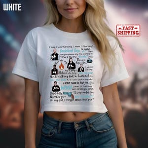 Backstreet Boys Millennium Crop Top, Concert Backstreet Boys Millennium Tour, Backstreet Boys Print, Backstreet Fan Merch Gift Crop Top
