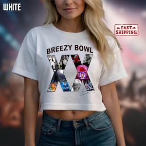Chris Brown Breezy Bowl XX Crop Top, Chris Brown Album Crop Top, CB Tour Crop Top, Chris Brown Fan Gift, Chris Brown Graphic Crop Top
