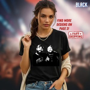 Vintage Post Malone Shirt, Jelly Roll and Post Malone Shirt, Post Malone Tour, Big Ass Stadium Tour, Posty 2025 Tour Shirt, Posty Rapper Tee