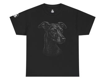 Italian Greyhound Unisex Cotton Tee, pure breed, dog lovers, animal lovers, graphic t-shirts, t-shirts, dog art, gifts