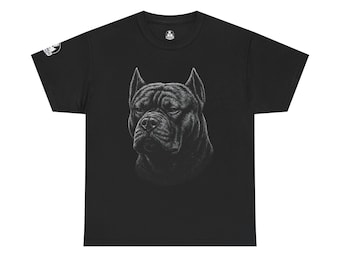 XXL Bully Unisex Cotton Tee, pure breed, dog lovers, animal lovers, graphic t-shirts, t-shirts, dog art, gifts