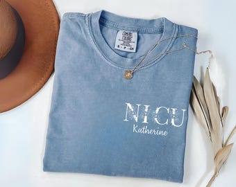 Custom Nicu Nurse Shirt, Nicu Nurse Shirt, Neonatal Icu Shirt, Neonatal Intensive Care Unit, Gift For Nursing School Graduation, NICU Shirt