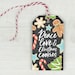 Christmas Cookie Gift Tags, Cookie Exchange Tags, Holiday Packaging ...
