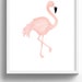 Flamingo Print, Modern Nursery Art Print, Flamingo Wall Art, Kids Wall ...