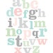 ABC Art Print Pastel Nursery Art Alphabet &amp; Numbers Nursery - Etsy