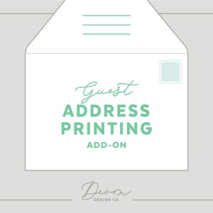 custom envelope addressing, wedding invitation add-on image 1