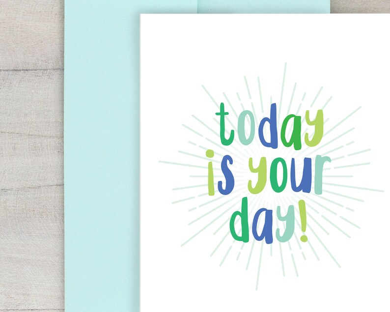 Encouragement Card Thinking of You Note Card Coworker Card Etsy