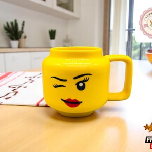 Canecas de cerâmica fofas | Xícara de café engraçada com alça | Copo pequeno para chá ou leite | Utensílios portáteis para piquenique ou uso diário