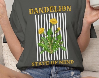 Dandelion Graphic Tee: Vintage Country Music Fan Shirt, 100% US Cotton
