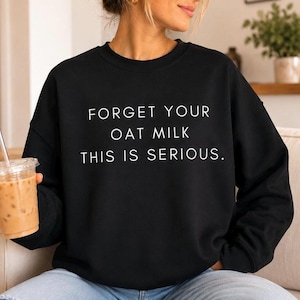 Garrett Graham-sweatshirt | Vergeet je havermelk, dit is serieus | BookTok hockey-romantiek merchandise