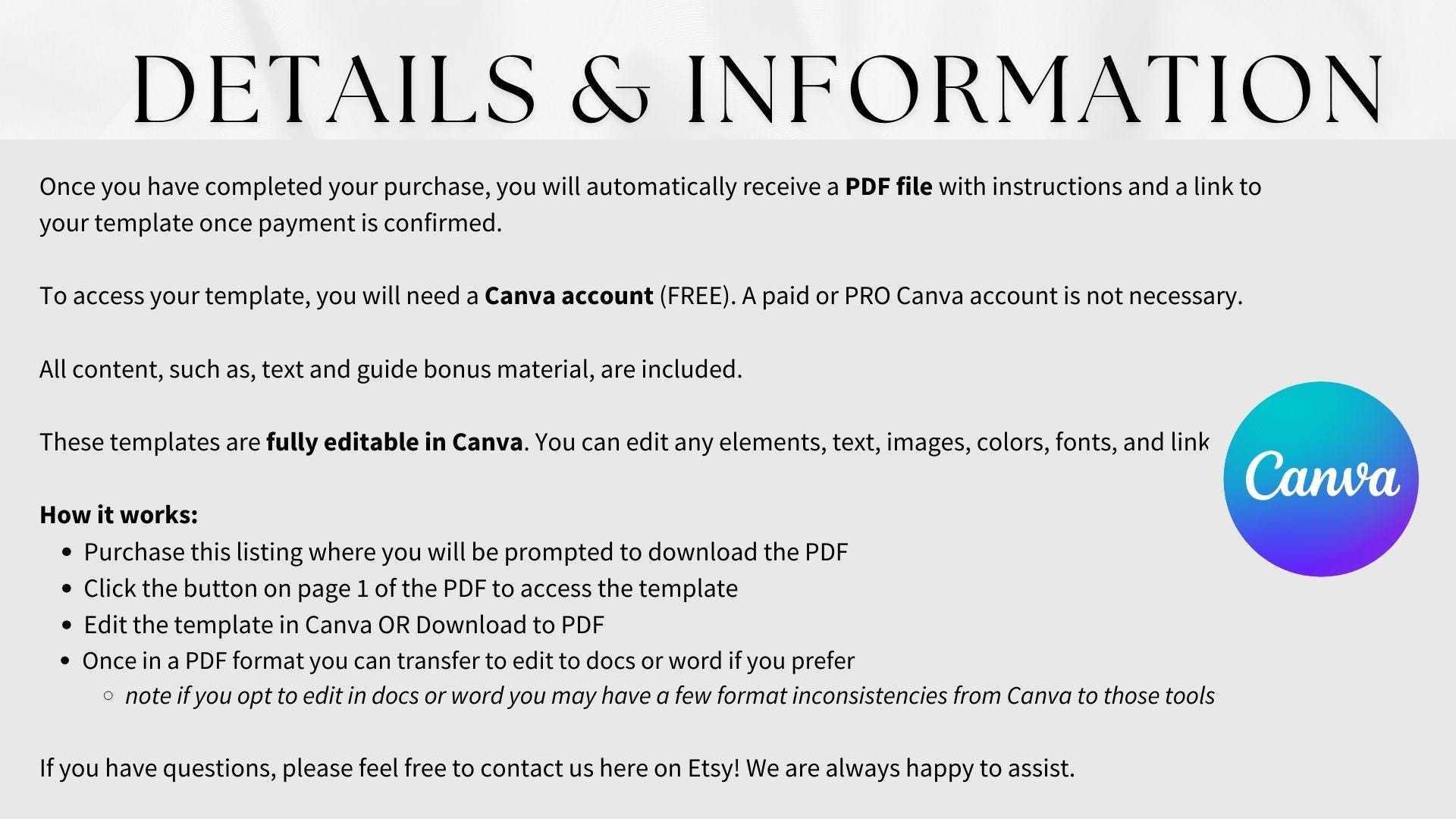 Canva Ats-friendly Resume Template | Executive & Graduate CV | Editable