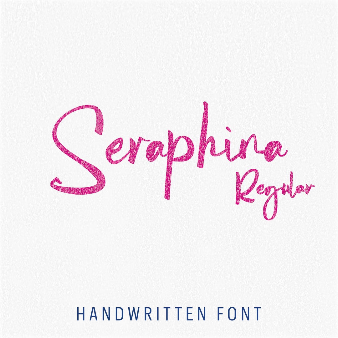 Cozy Font, Cursive Font, Calligraphy Font, Canva Font, Procreate Font ...