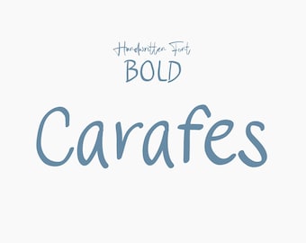Cursive Font, Calligraphy Font, Canva Font, Procreate Font, Cute Font