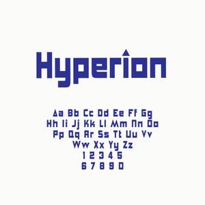 Space Font, Sci-fi Font, Futuristic Font, Canva Font, Procreate Font, Sci-Fi Font for Custom Projects, movie font
