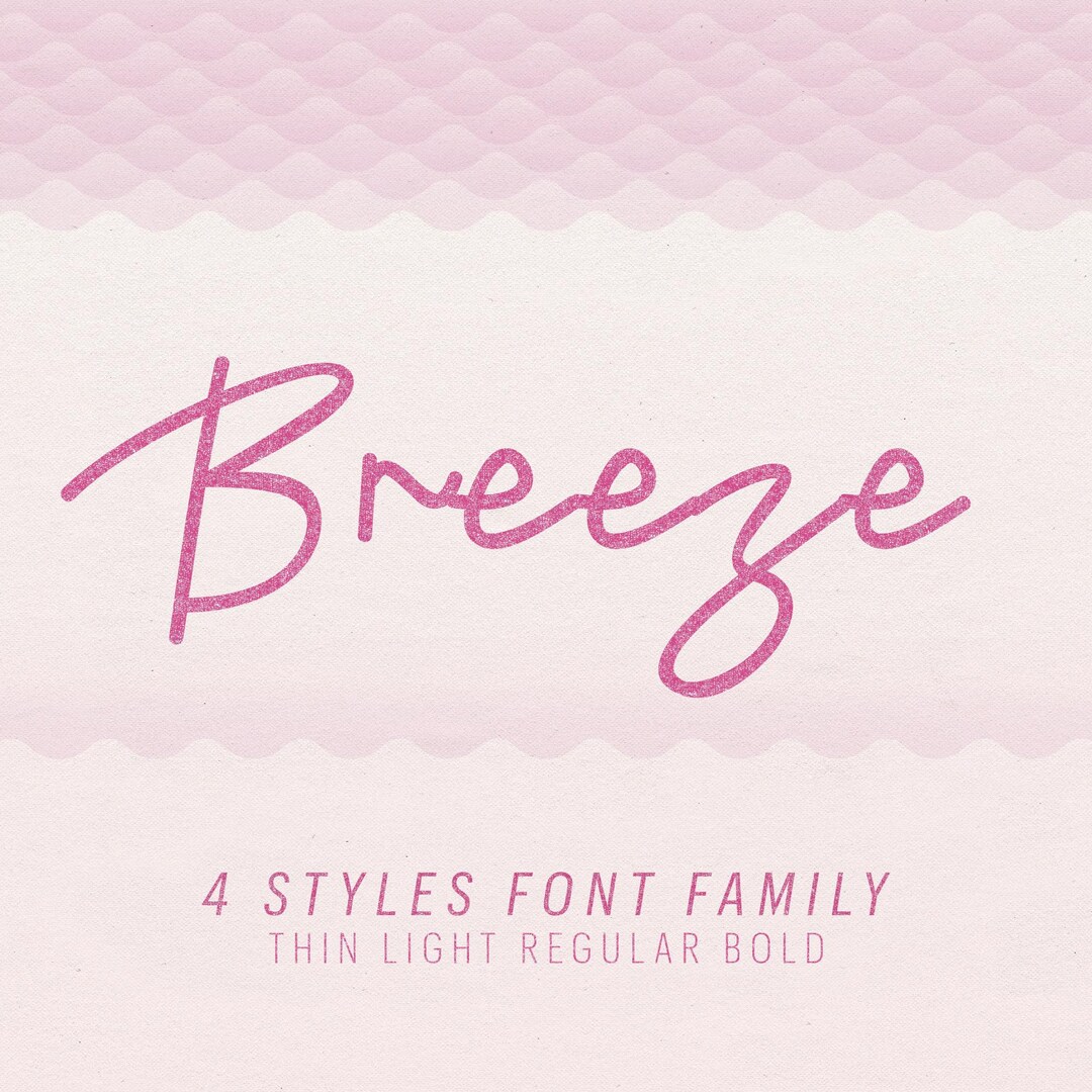 Handwritten Font Bundle, Cozy Font, Modern Calligraphy, Canva Font ...