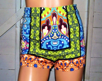 Boho Hippie Chic Hot Pants Shorts S