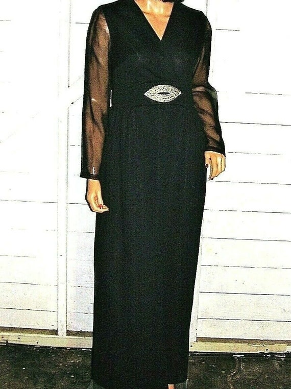 chinese dress ladies Alora Off the Shoulder Long Sleeves Beaded Maxi Dress