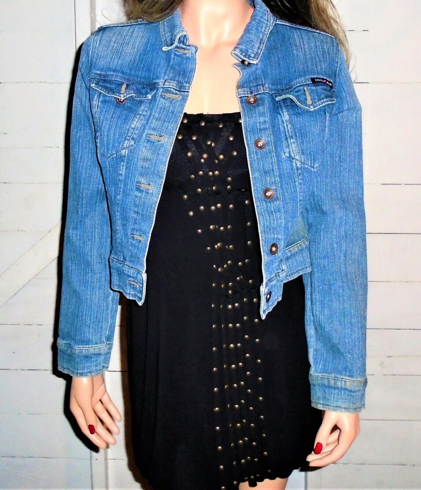 Vintage DKNY Jeans Denim Jacket M - Etsy