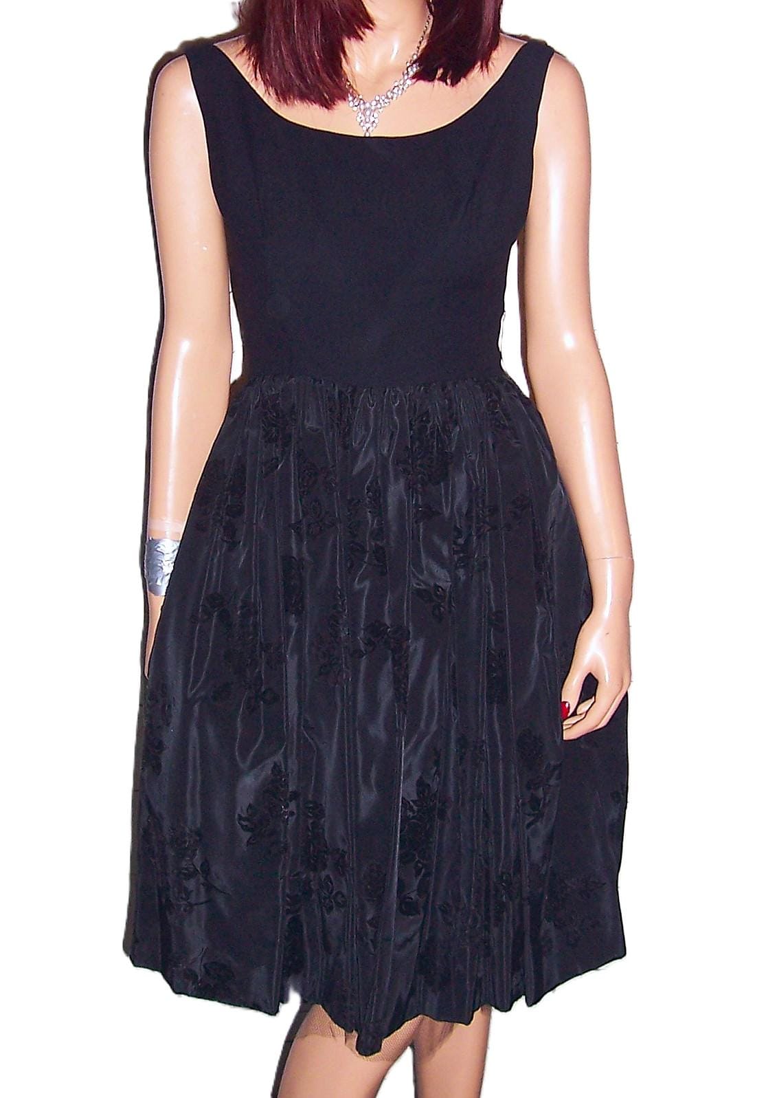 lord & taylor black dresses BLACK JERSEY DRESS  Lord & Taylor