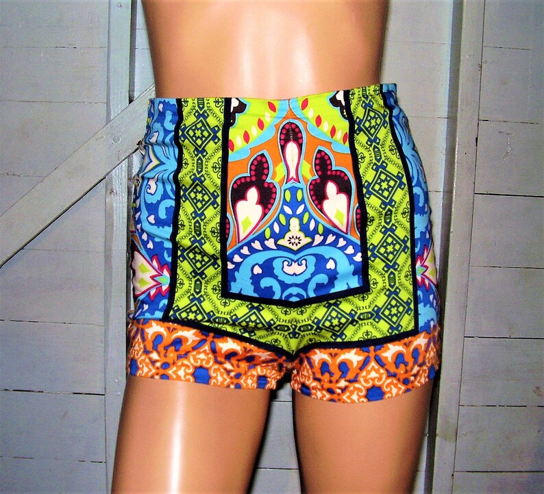 Boho Hippie Chic Hot Pants Shorts S