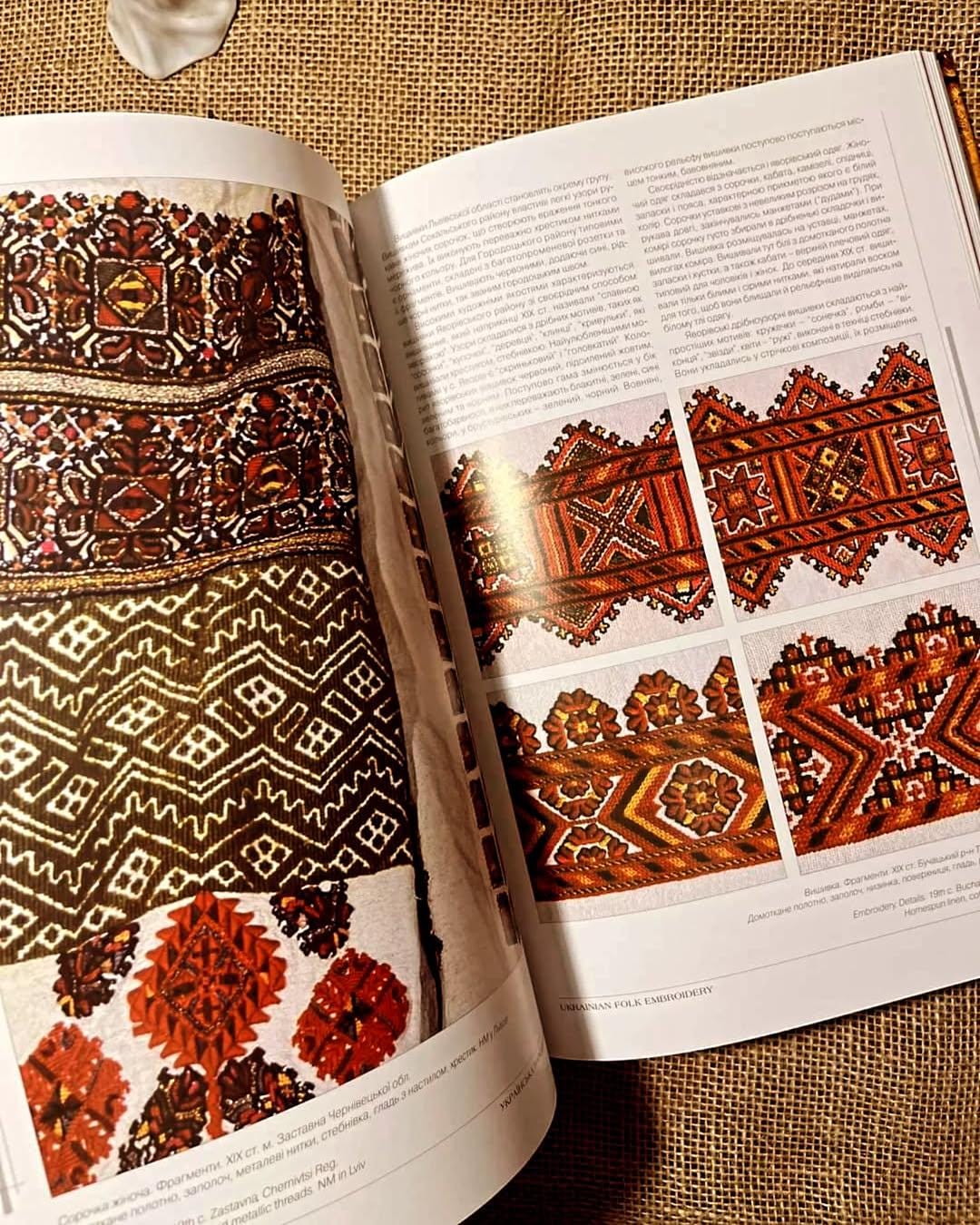 刺繍の本 l ウクライナ刺繍の歴史 l Вышивка l ヴィンテージ本 l