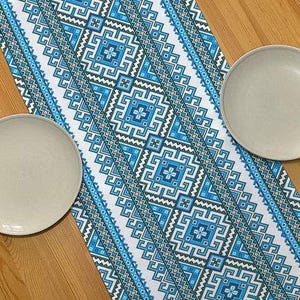 Farmhouse Holiday Table Decor with Ukrainian Style - Unique Table Centerpiece/ Made in Ukraine