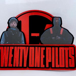 Decorazione per torta Twenty One Pilots