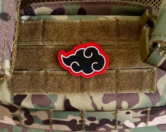 PVC patch Aka, ninja, anime patch, manga, tactical moral patch