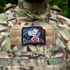 PVC Patch Ruyk, Death, tactical moral patch, Anime Manga