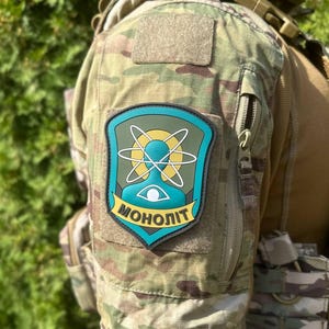 PVC patch Monolith, Mercenaries, tactical moral patch